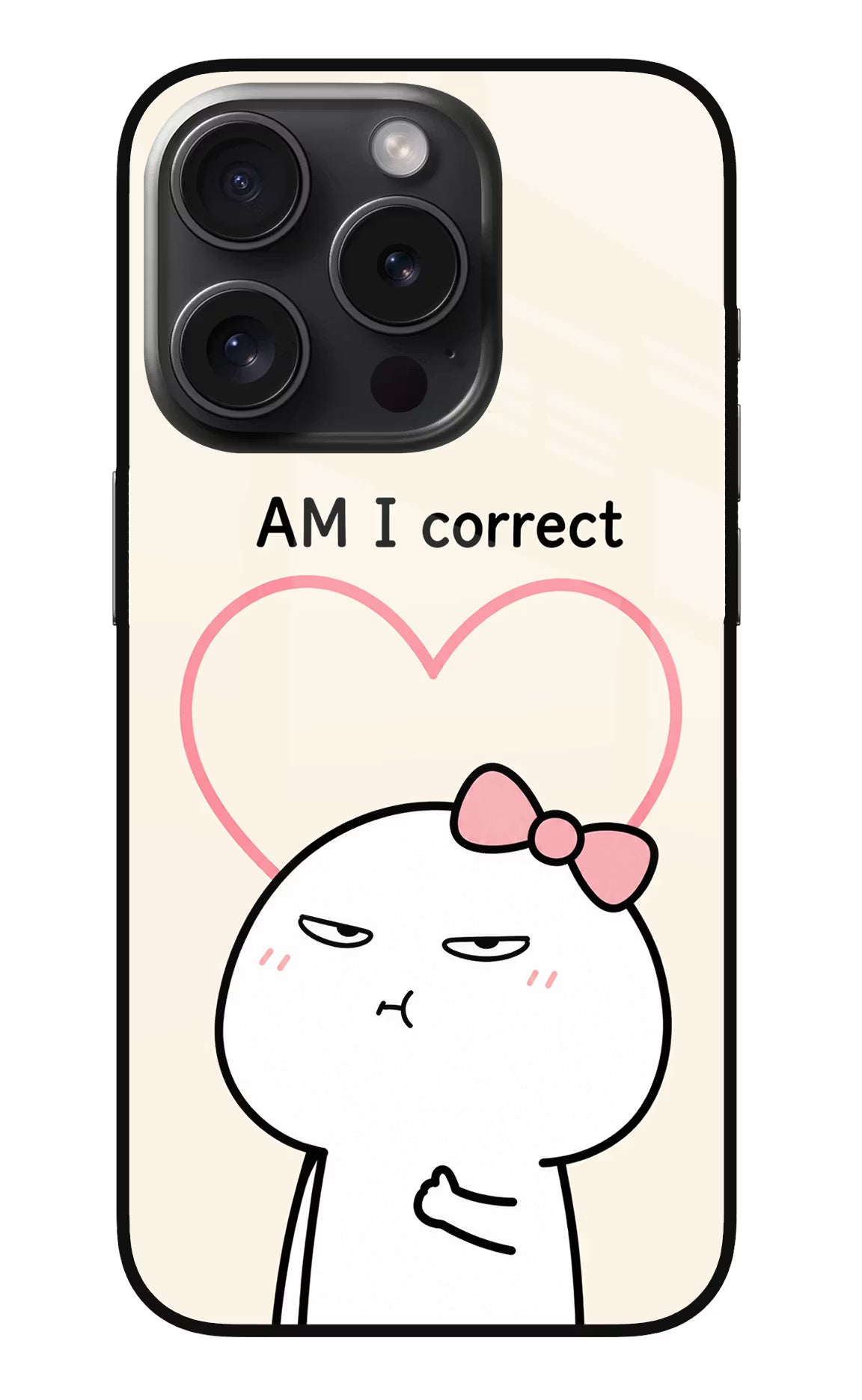 Always Right iPhone 15 Pro Max Glass Case