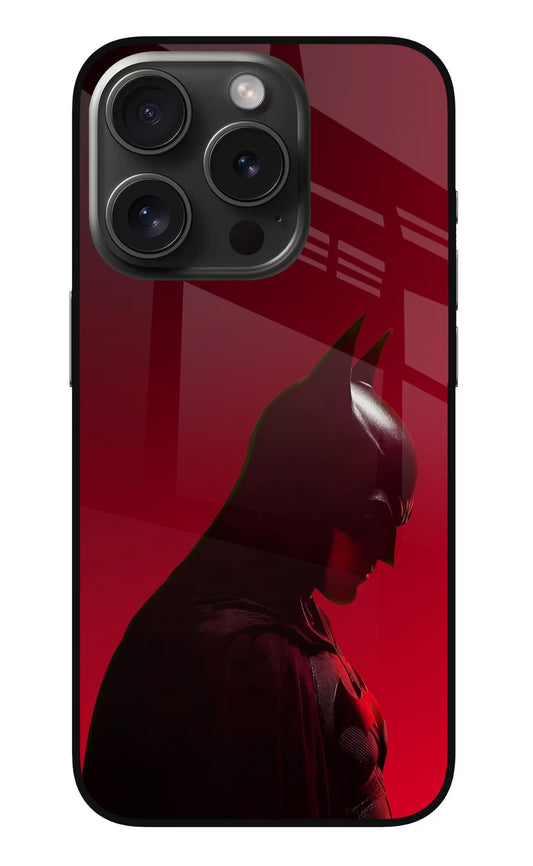 Dark Knight iPhone 15 Pro Max Glass Case