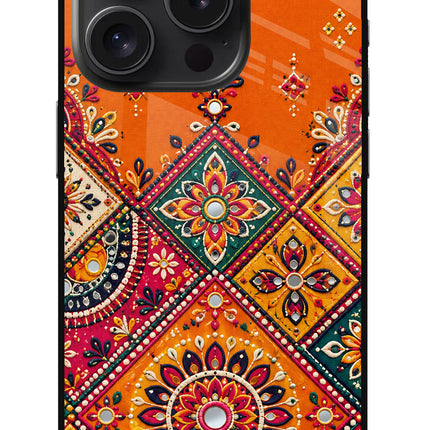 Kutch Glow iPhone 15 Pro Max Glass Case