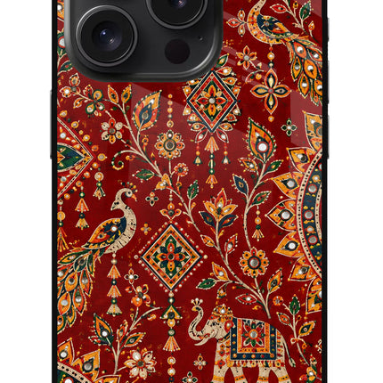 Laal Riwaaz iPhone 15 Pro Max Glass Case