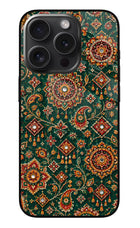 Green Pataka iPhone 15 Pro Max Glass Case