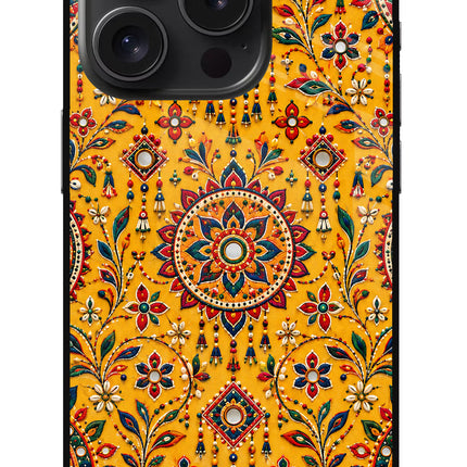 Sunlit Aura iPhone 15 Pro Max Glass Case