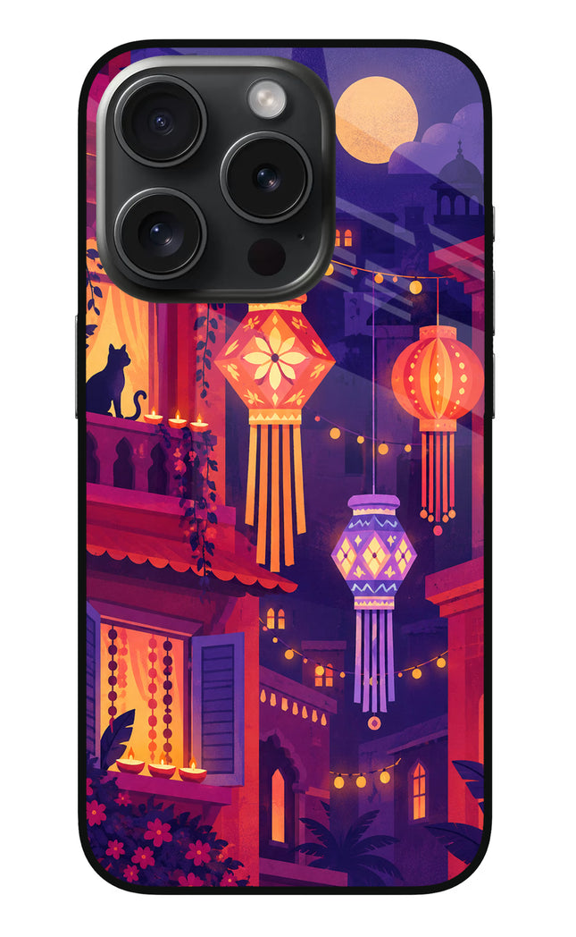 Lantern Lane iPhone 15 Pro Max Glass Case