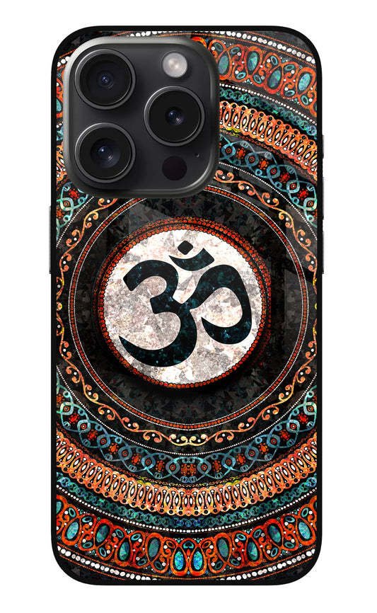 Om Culture iPhone 15 Pro Max Glass Case