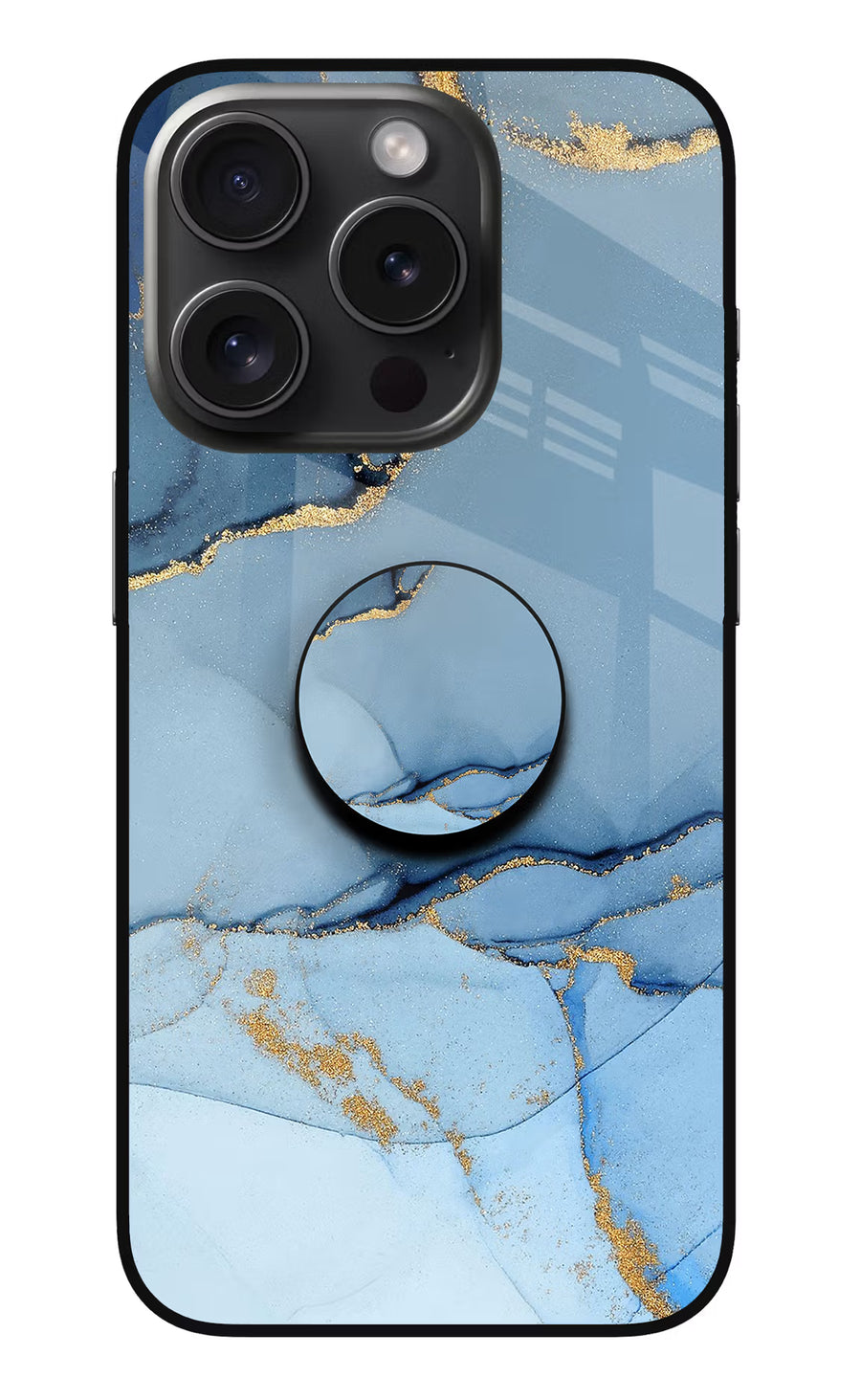 Blue Marble iPhone 15 Pro Max Pop Case, Metal case