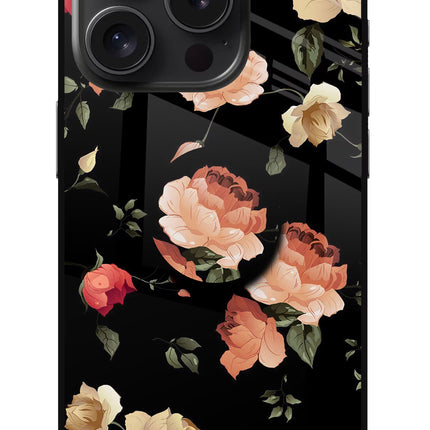 Flowers iPhone 15 Pro Max Glass Case