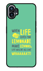 Quote Nothing Phone 1 Glass Case