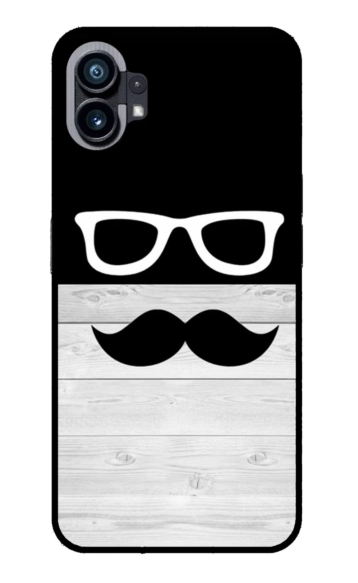 Mustache Nothing Phone 1 Glass Case