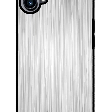 Wooden Grey Texture Nothing Phone 1 Glass Case Back Cover by Casekaro