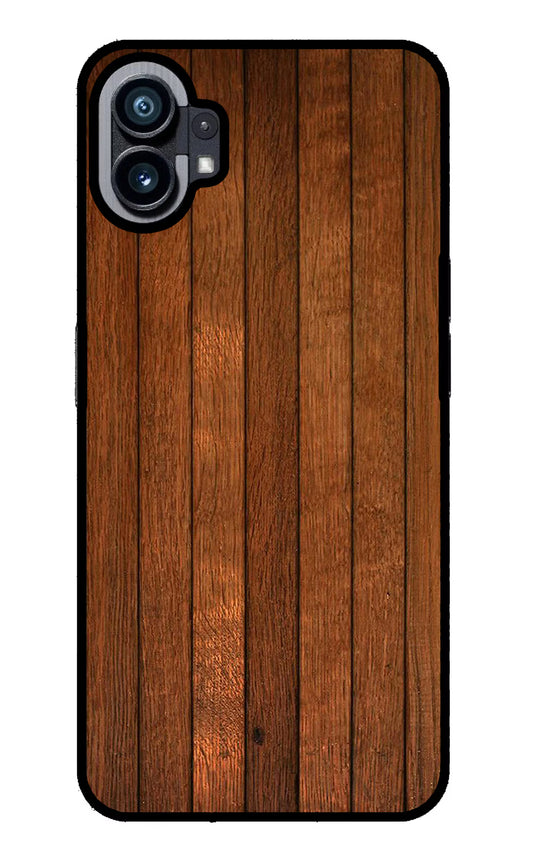 Wooden Artwork Bands Nothing Phone 1 Glass Case