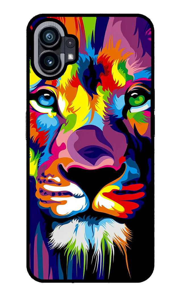 Lion Nothing Phone 1 Glass Case