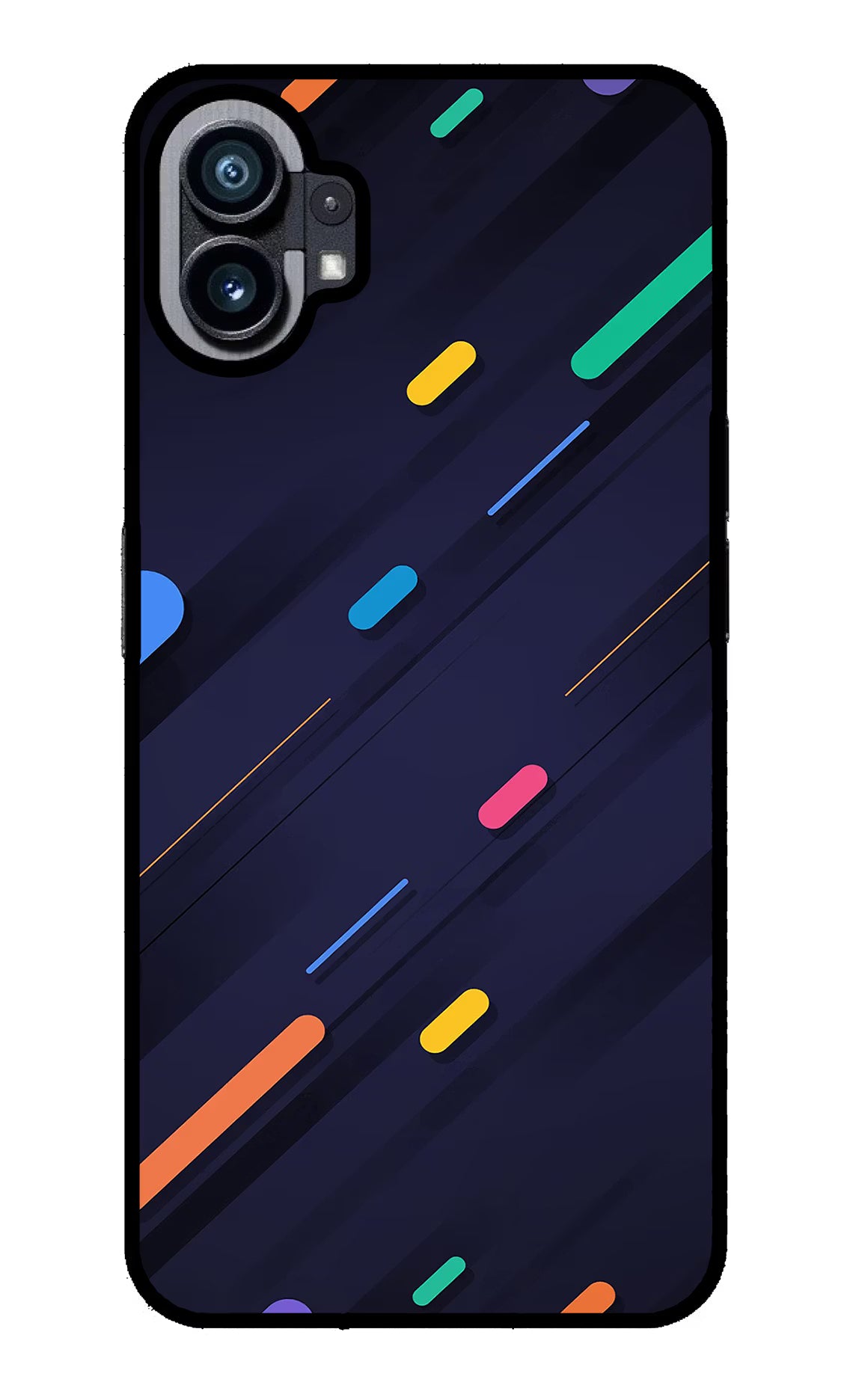 Abstract Design Nothing Phone 1 Glass Case Back Cover by Casekaro