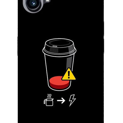 Coffee Nothing Phone 1 Glass Case