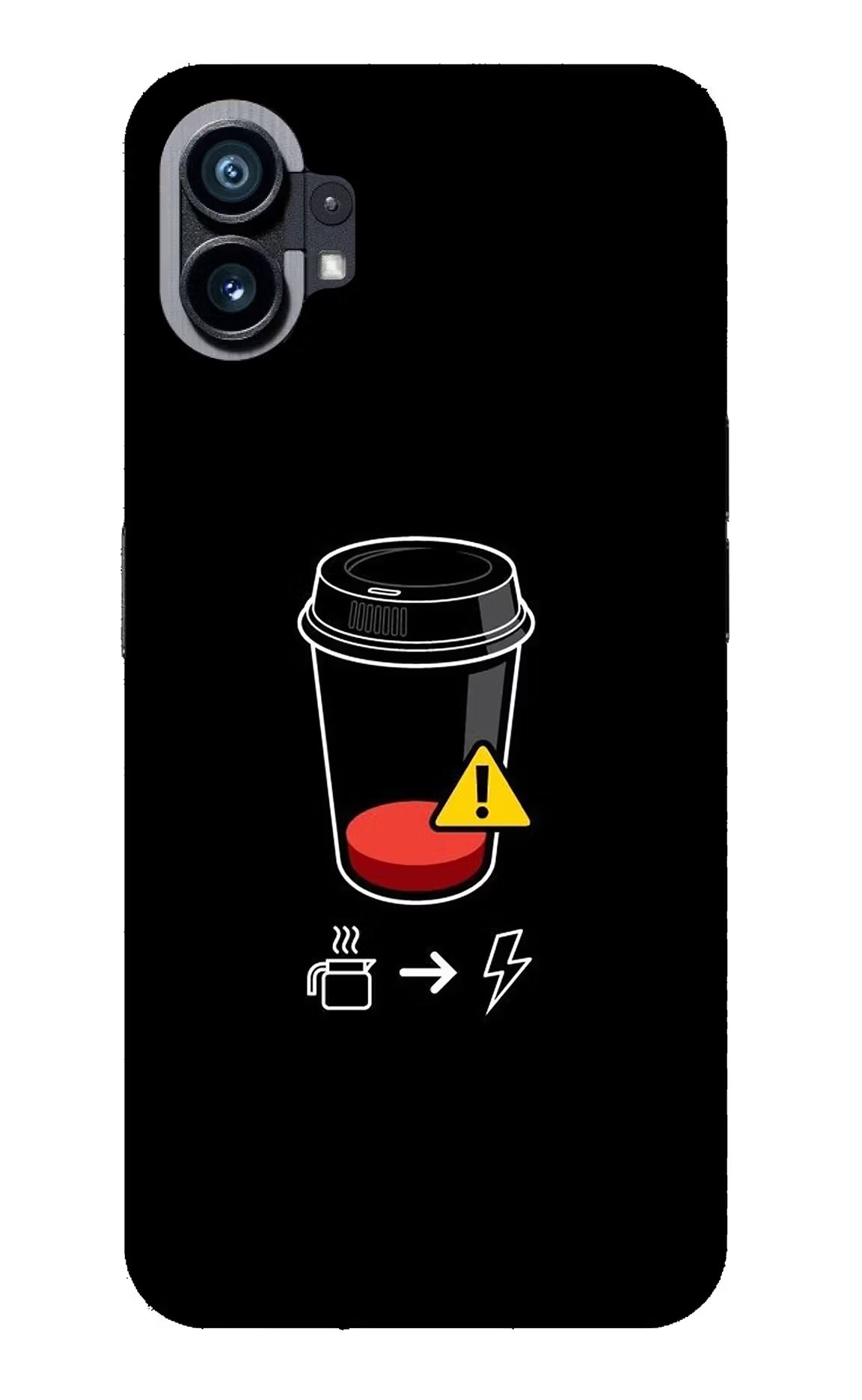 Coffee Nothing Phone 1 Glass Case