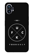 Go Fuck Yourself Nothing Phone 1 Glass Case