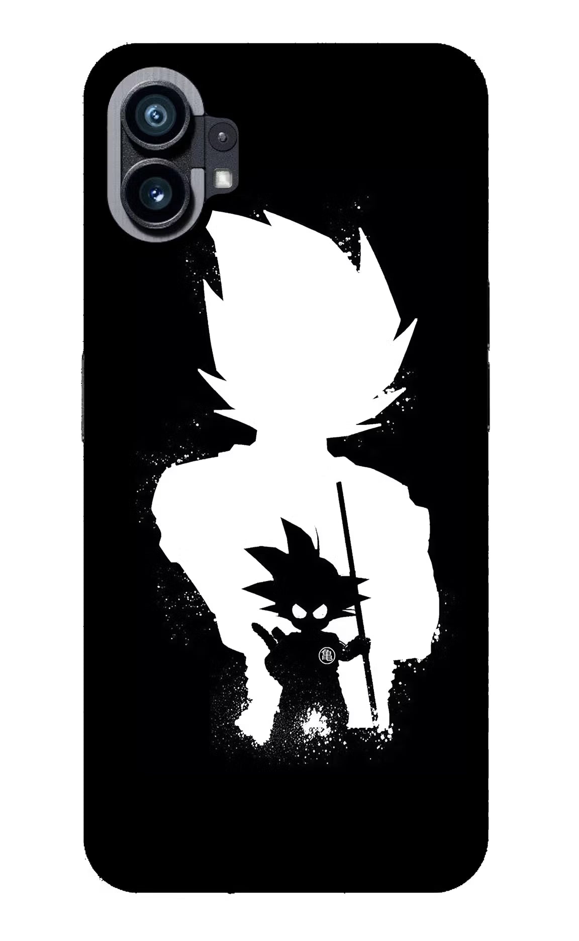 Goku Shadow Nothing Phone 1 Glass Case Back Cover by Casekaro