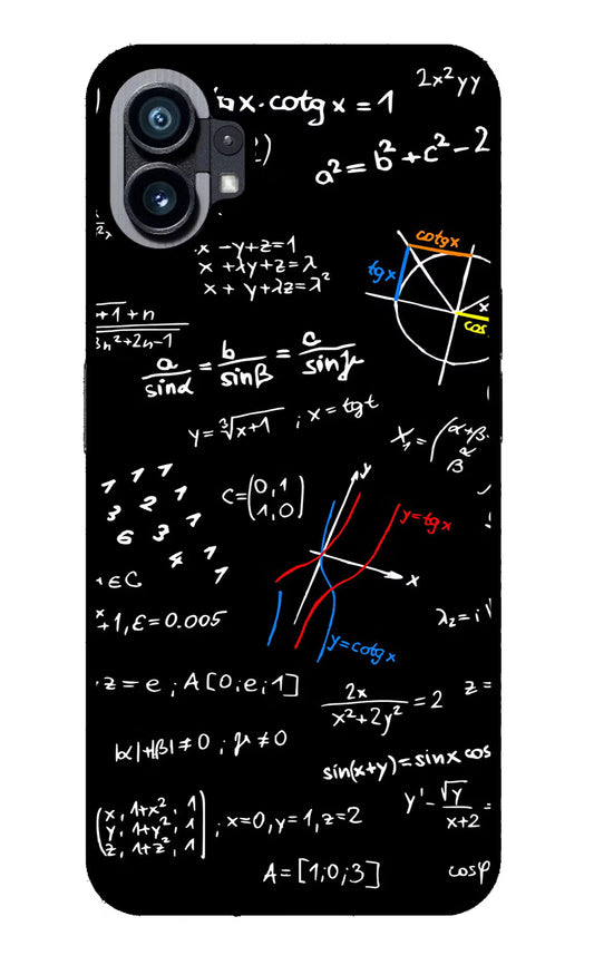 Mathematics Formula Nothing Phone 1 Glass Case
