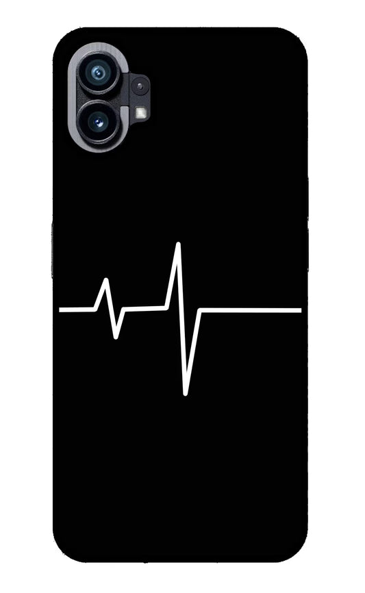 Heart Beats Nothing Phone 1 Glass Case