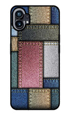 Multicolor Jeans Nothing Phone 1 Glass Case