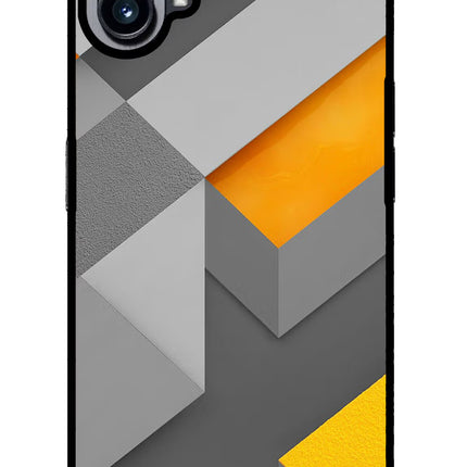 Abstract Nothing Phone 1 Glass Case Back Cover by Casekaro