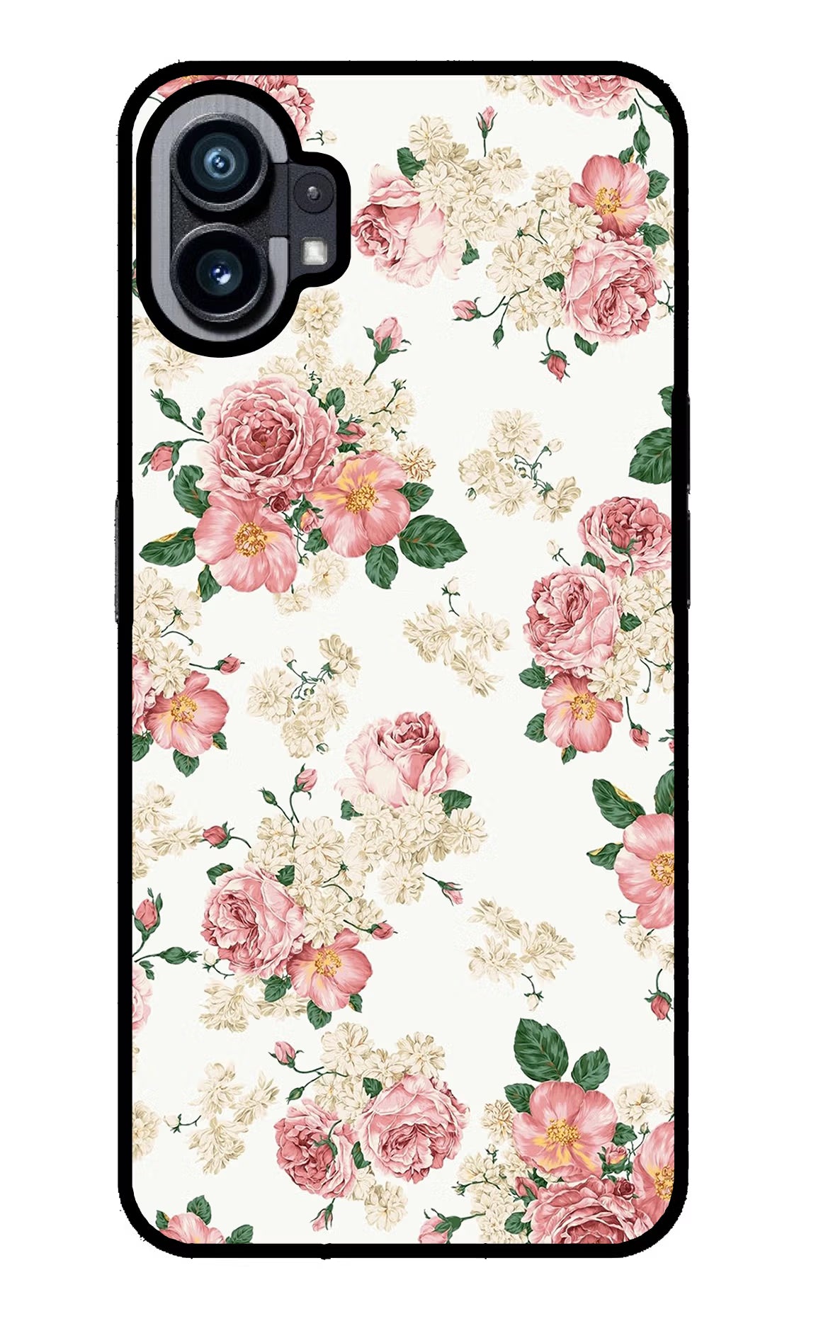 Flowers Nothing Phone 1 Glass Case