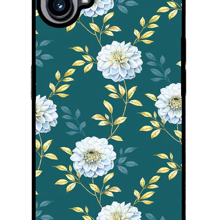 Flowers Nothing Phone 1 Glass Case