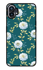 Flowers Nothing Phone 1 Glass Case