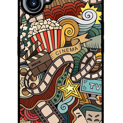 Cinema Abstract Nothing Phone 1 Glass Case