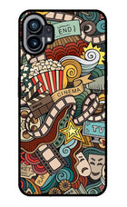 Cinema Abstract Nothing Phone 1 Glass Case
