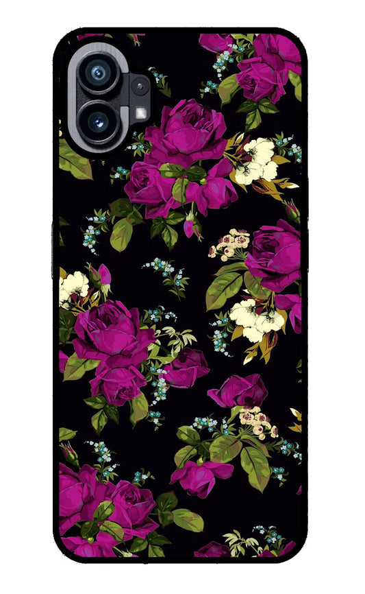Flowers Nothing Phone 1 Glass Case