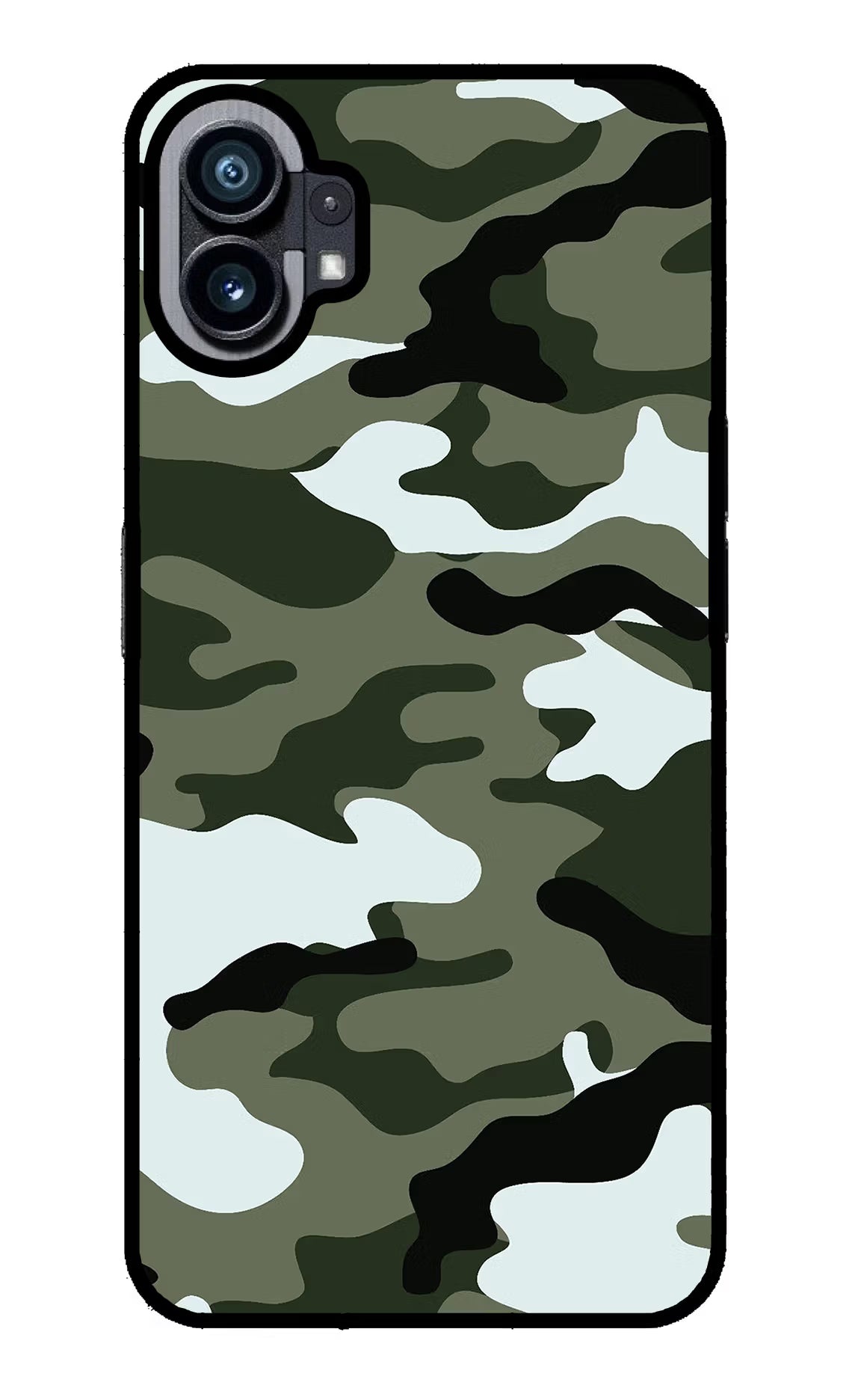 Camouflage Nothing Phone 1 Glass Case