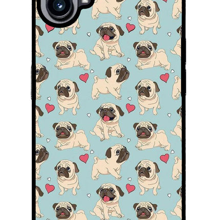 Pug Dog Nothing Phone 1 Glass Case