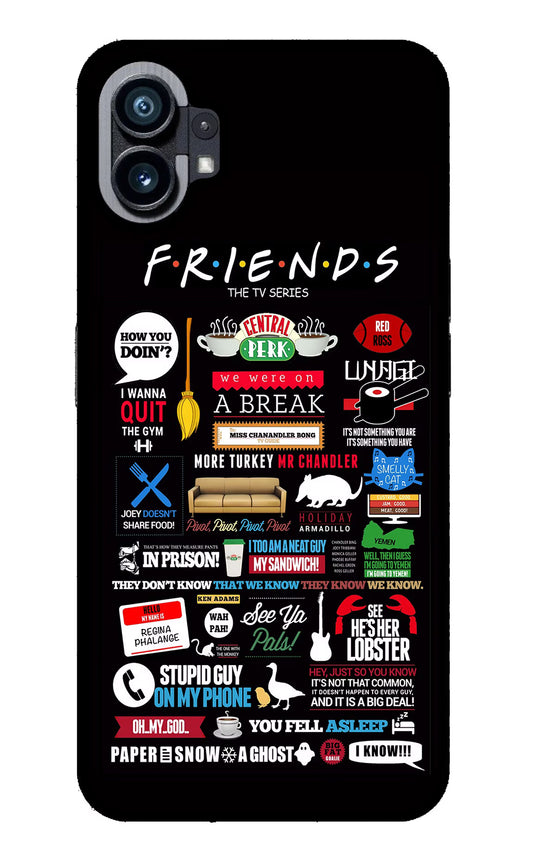 FRIENDS Nothing Phone 1 Glass Case