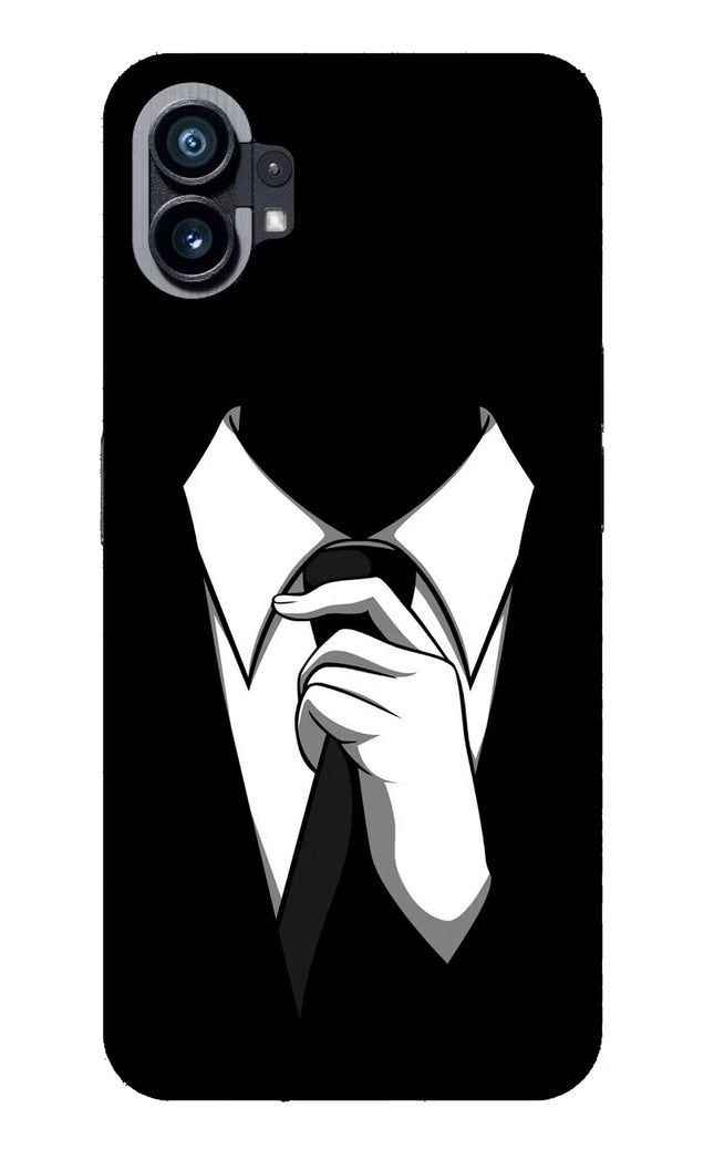 Black Tie Nothing Phone 1 Glass Case