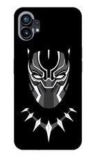 Black Panther Nothing Phone 1 Glass Case