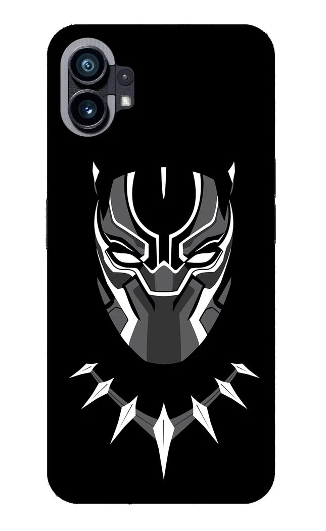 Black Panther Nothing Phone 1 Glass Case