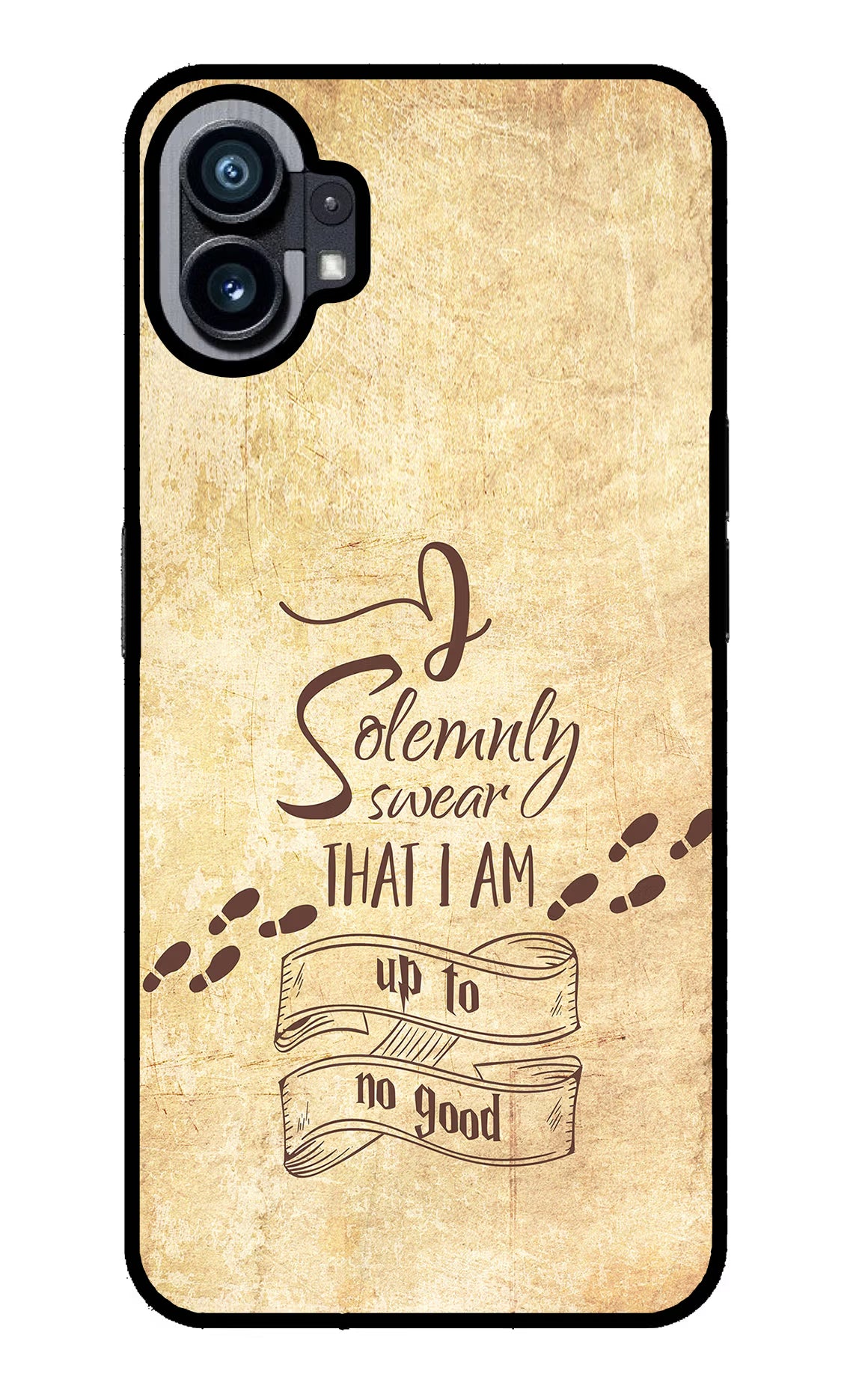 I Solemnly swear that i up to no good Nothing Phone 1 Glass Case