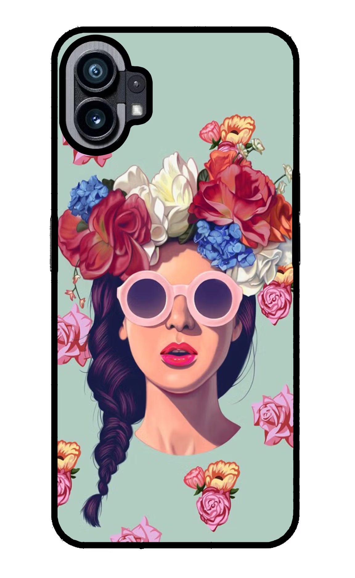 Pretty Girl Nothing Phone 1 Glass Case