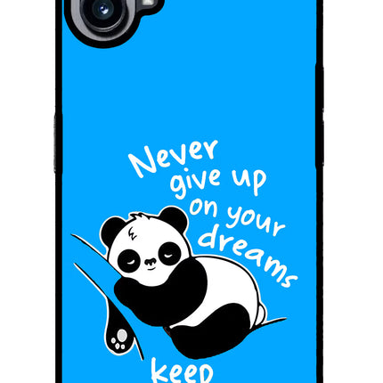 Keep Sleeping Nothing Phone 1 Glass Case