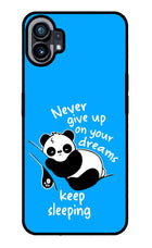 Keep Sleeping Nothing Phone 1 Glass Case