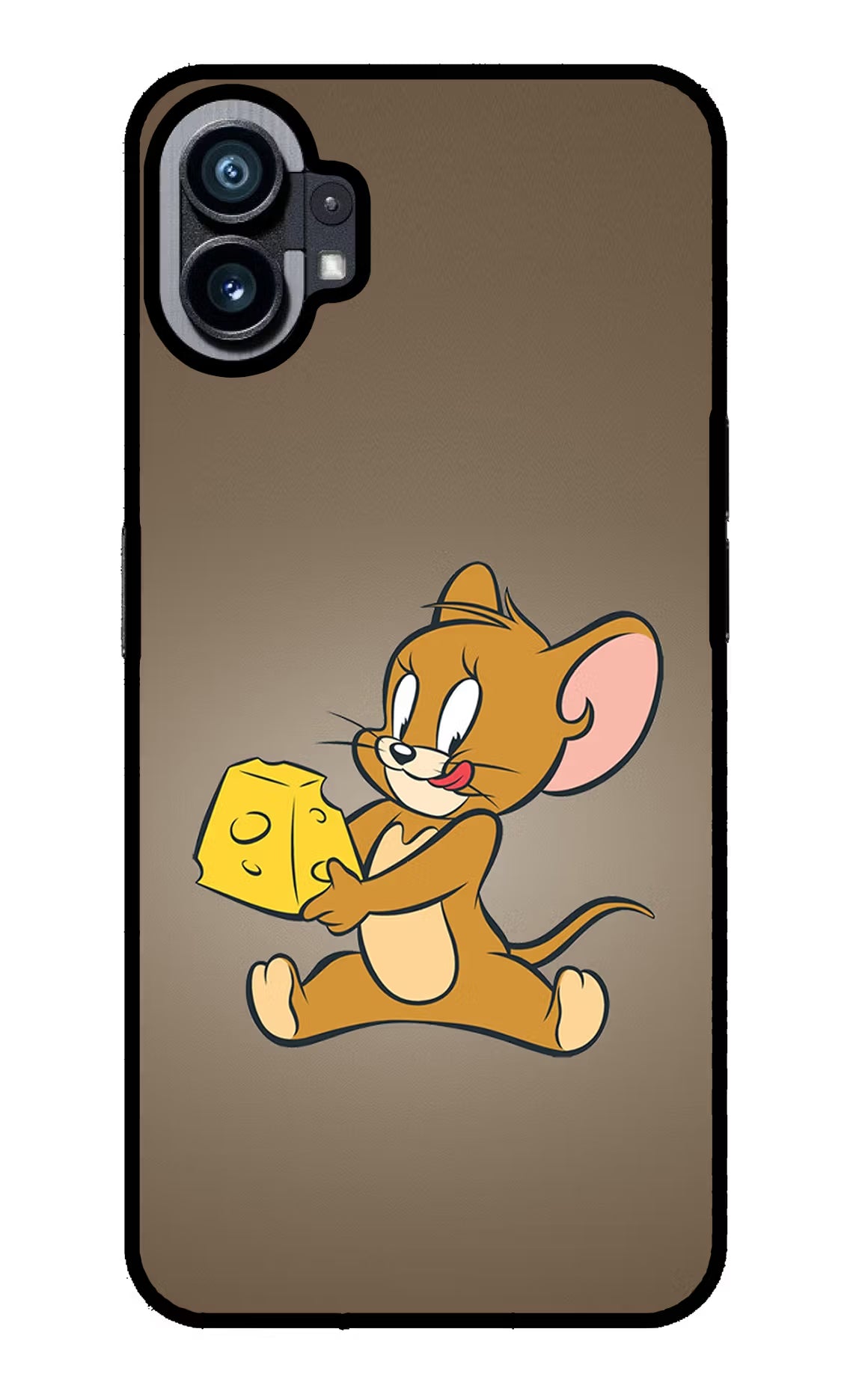 Jerry Nothing Phone 1 Glass Case Back Cover by Casekaro