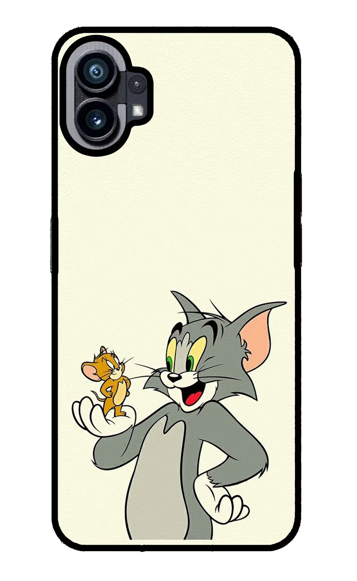 Tom & Jerry Nothing Phone 1 Glass Case Back Cover by Casekaro