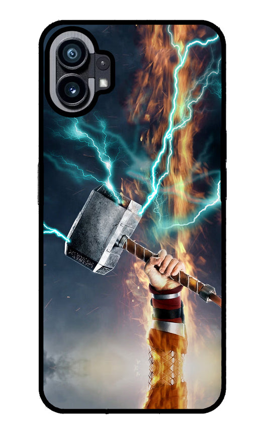 Thor Hammer Mjolnir Nothing Phone 1 Glass Case