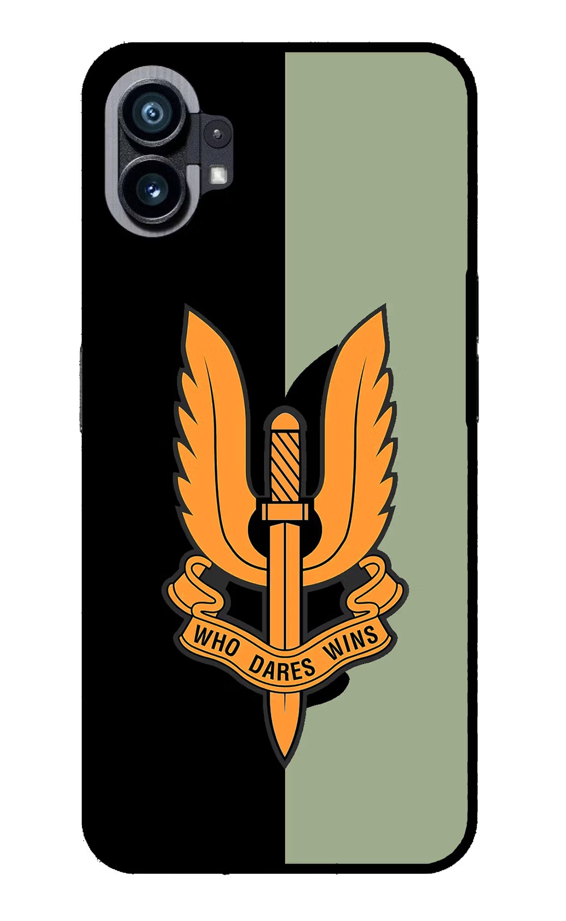 Balidan Logo Nothing Phone 1 Glass Case Back Cover by Casekaro