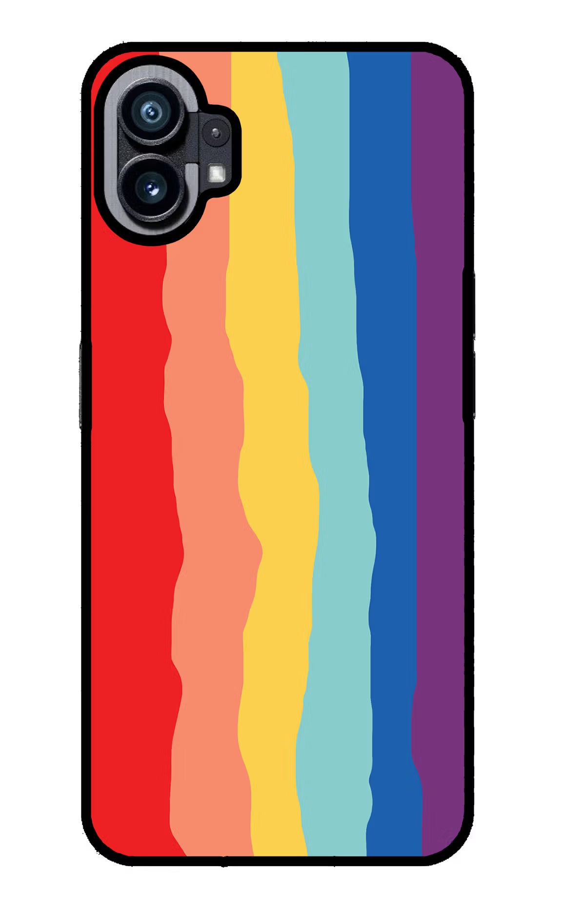 Rainbow Nothing Phone 1 Glass Case