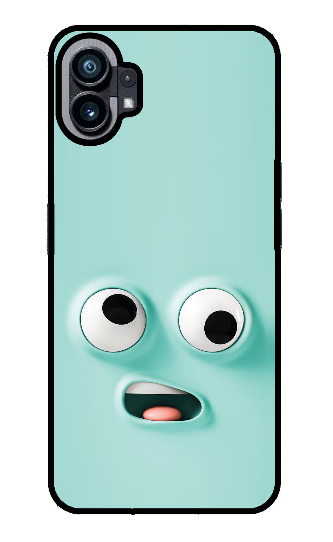 Funny Cartoon Nothing Phone 1 Glass Case Back Cover by Casekaro