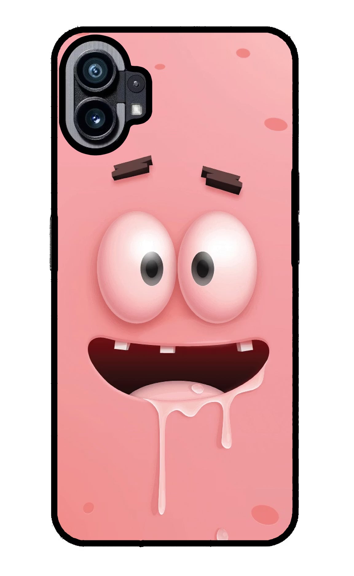 Sponge 2 Nothing Phone 1 Glass Case Back Cover by Casekaro