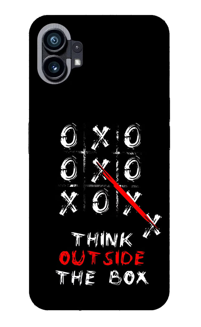 Think out of the BOX Nothing Phone 1 Glass Case