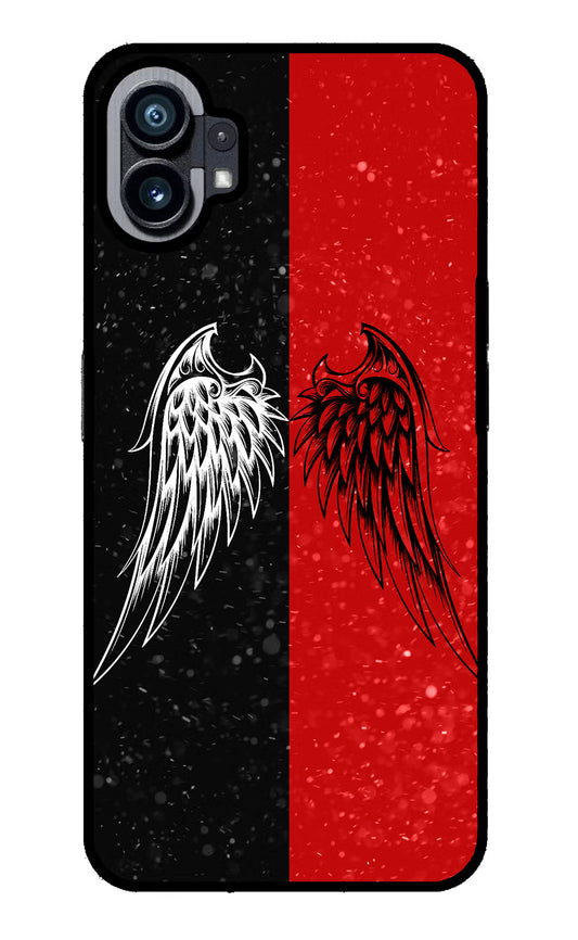 Wings Nothing Phone 1 Glass Case