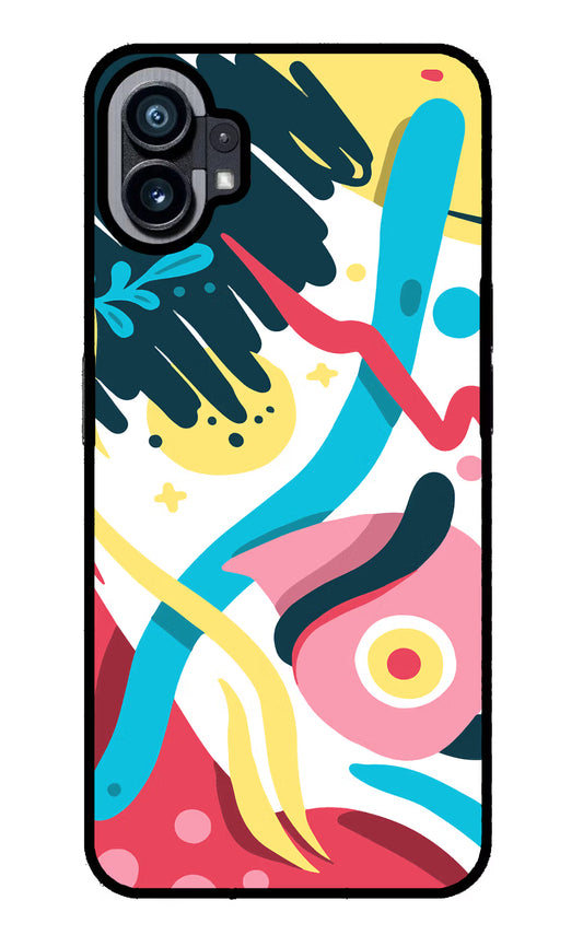 Trippy Nothing Phone 1 Glass Case